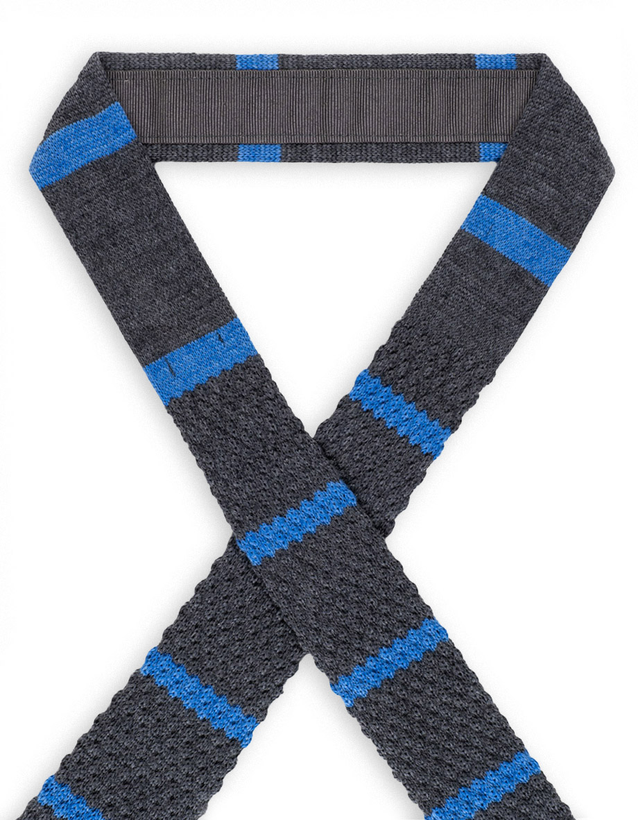 cravatta wool ladder grigio pioda azzurro cielo 3