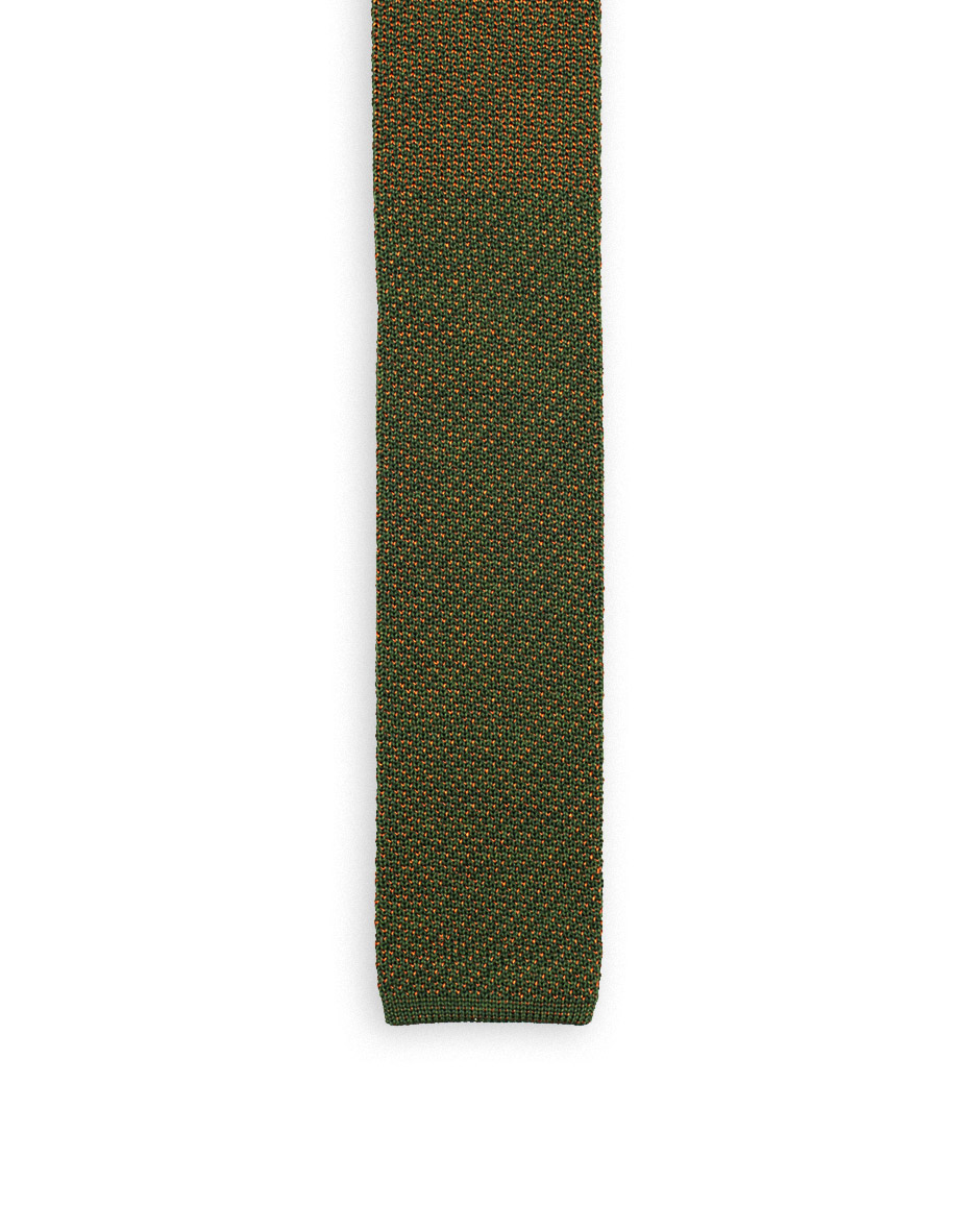 cravatta-filo-seta-verde-abete-arancio_1