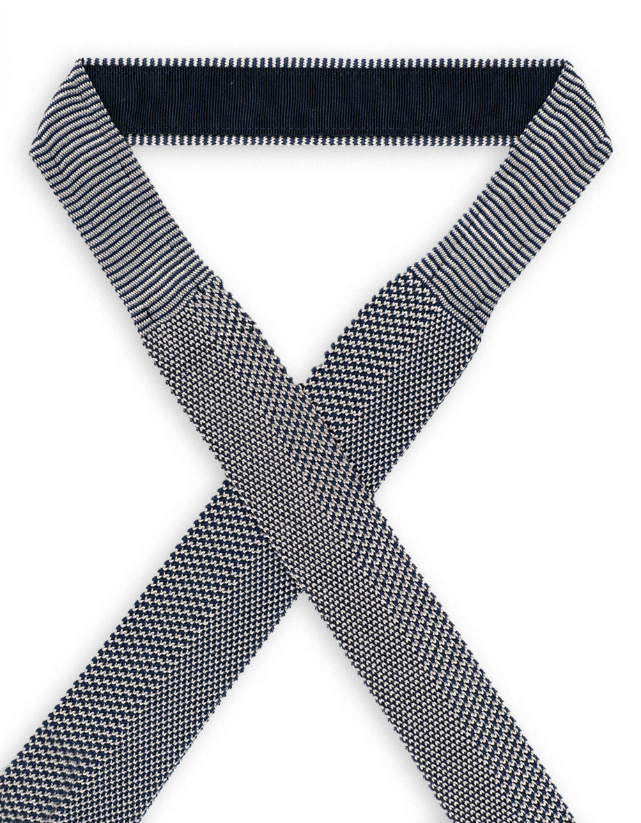 cravatta papilli m12 verticale blu navy grigio perla 3