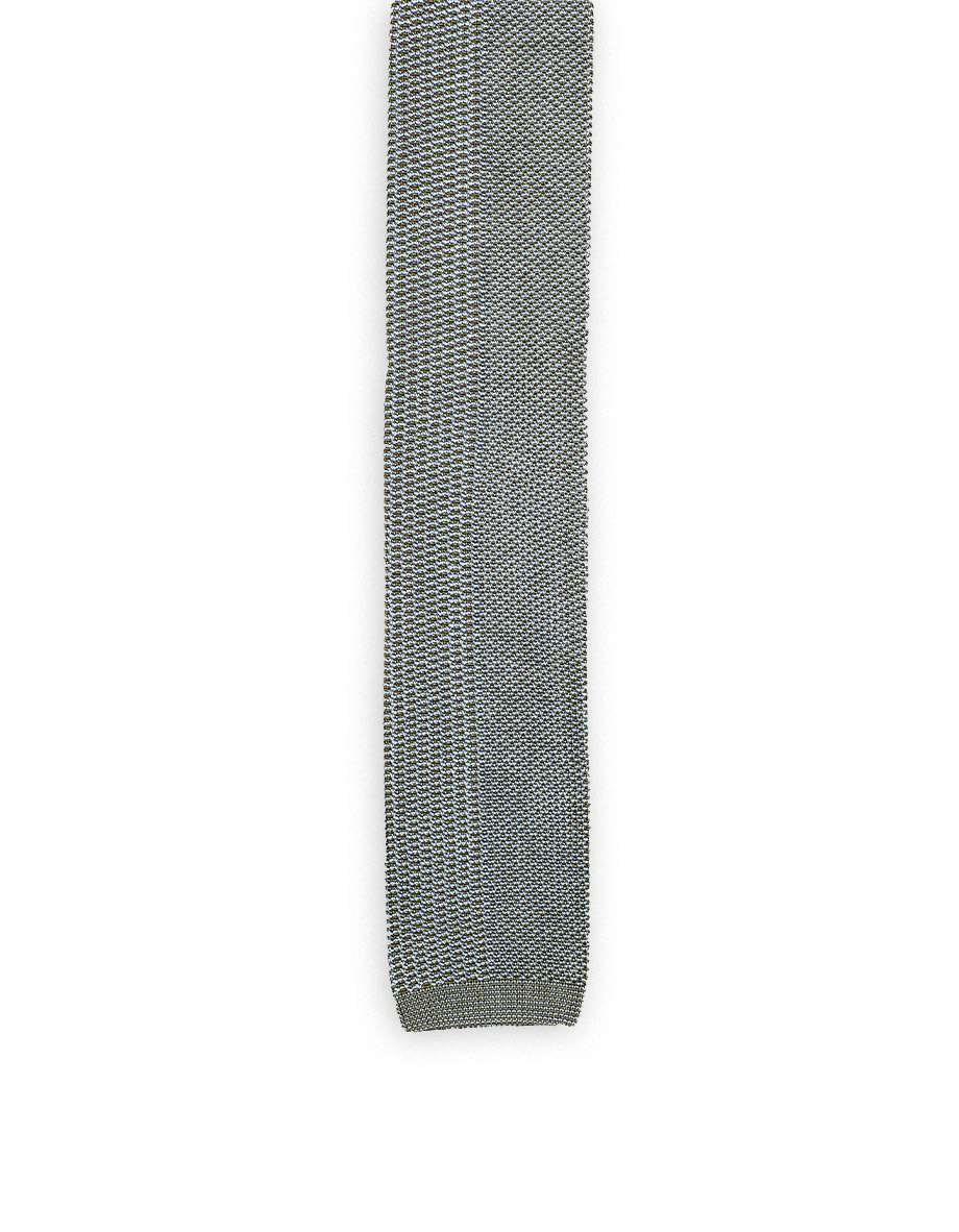 cravatta papilli m12 verticale verde foglia azzurro cielo 1