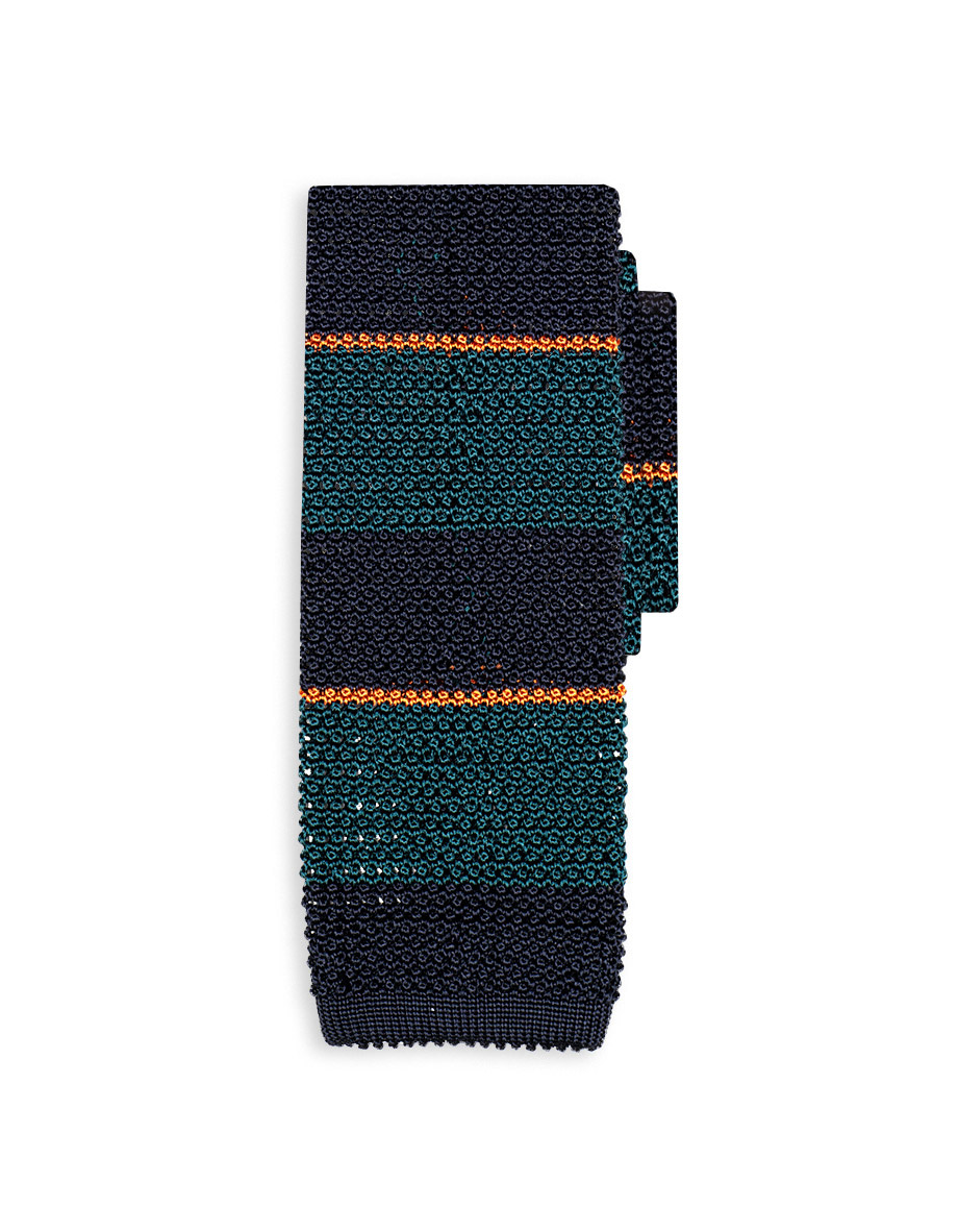 cravatta-33-grana-di-riso-33-blu-marine-verde-pavone-arancio_0