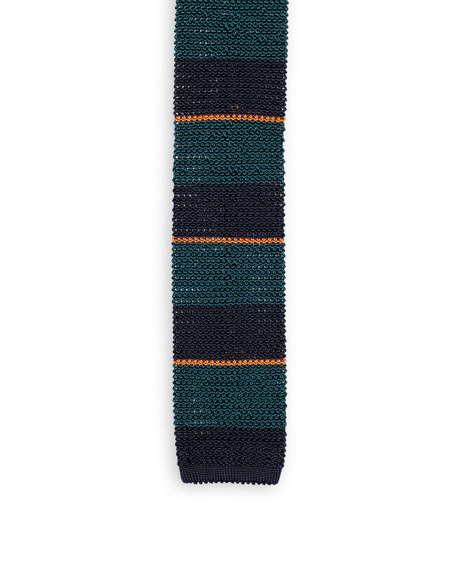cravatta-33-grana-di-riso-33-blu-marine-verde-pavone-arancio_1