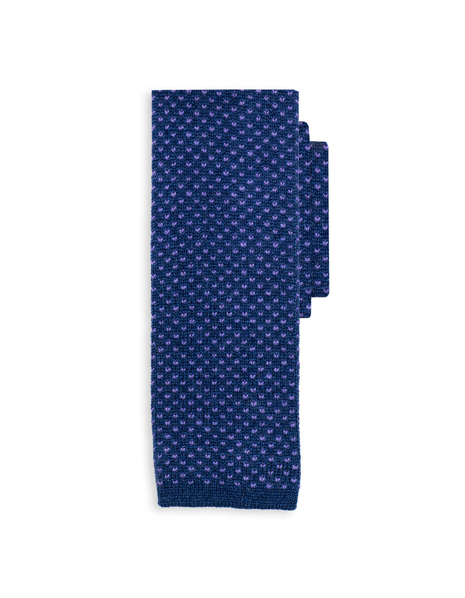 cravatta chelsea puntino m10 blu odissea viola lavanda 0 1