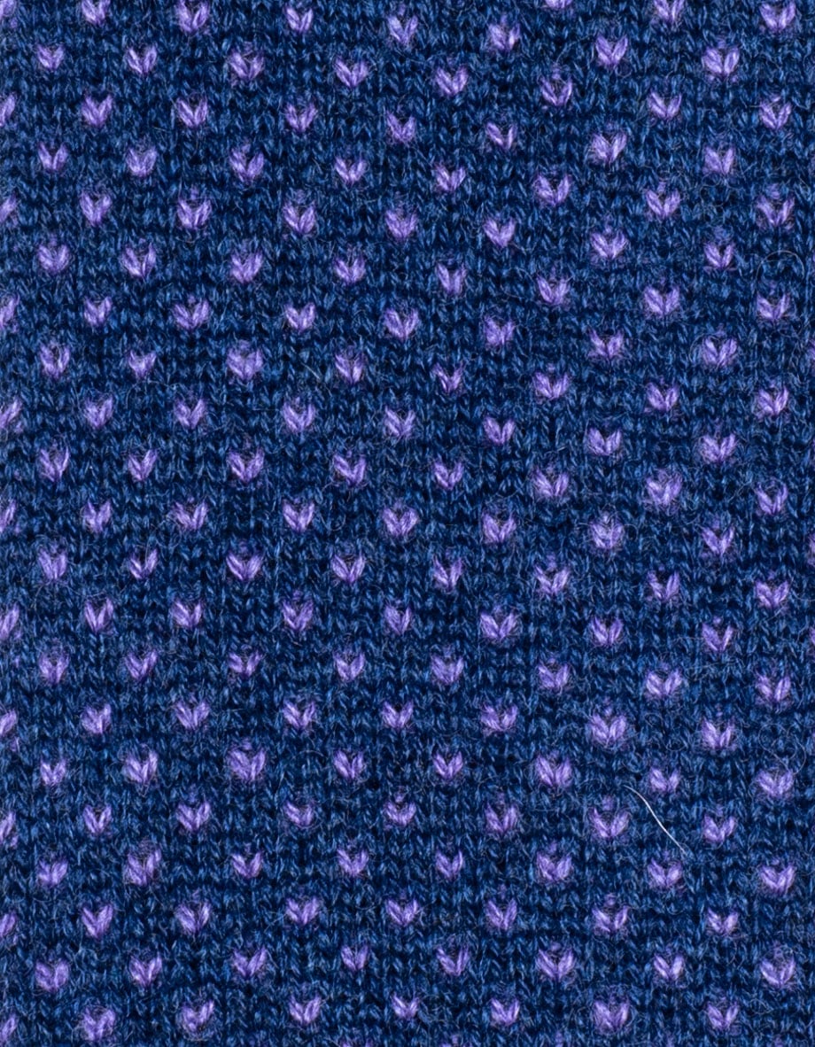 cravatta chelsea puntino m10 blu odissea viola lavanda 5