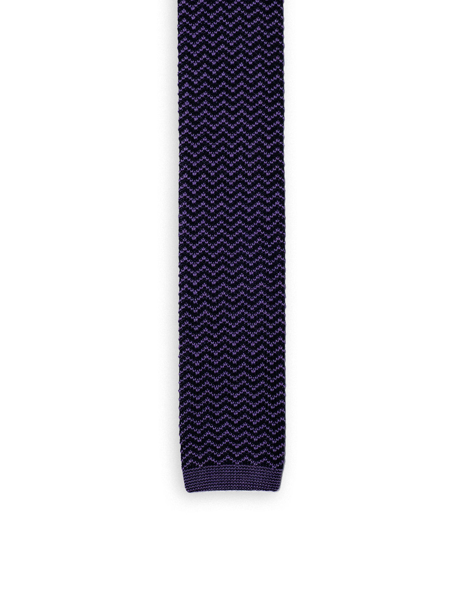 cravatta chevron blue marine viola lilla 1