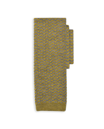 cravatta chevron grigio beola giallo ucraina 0