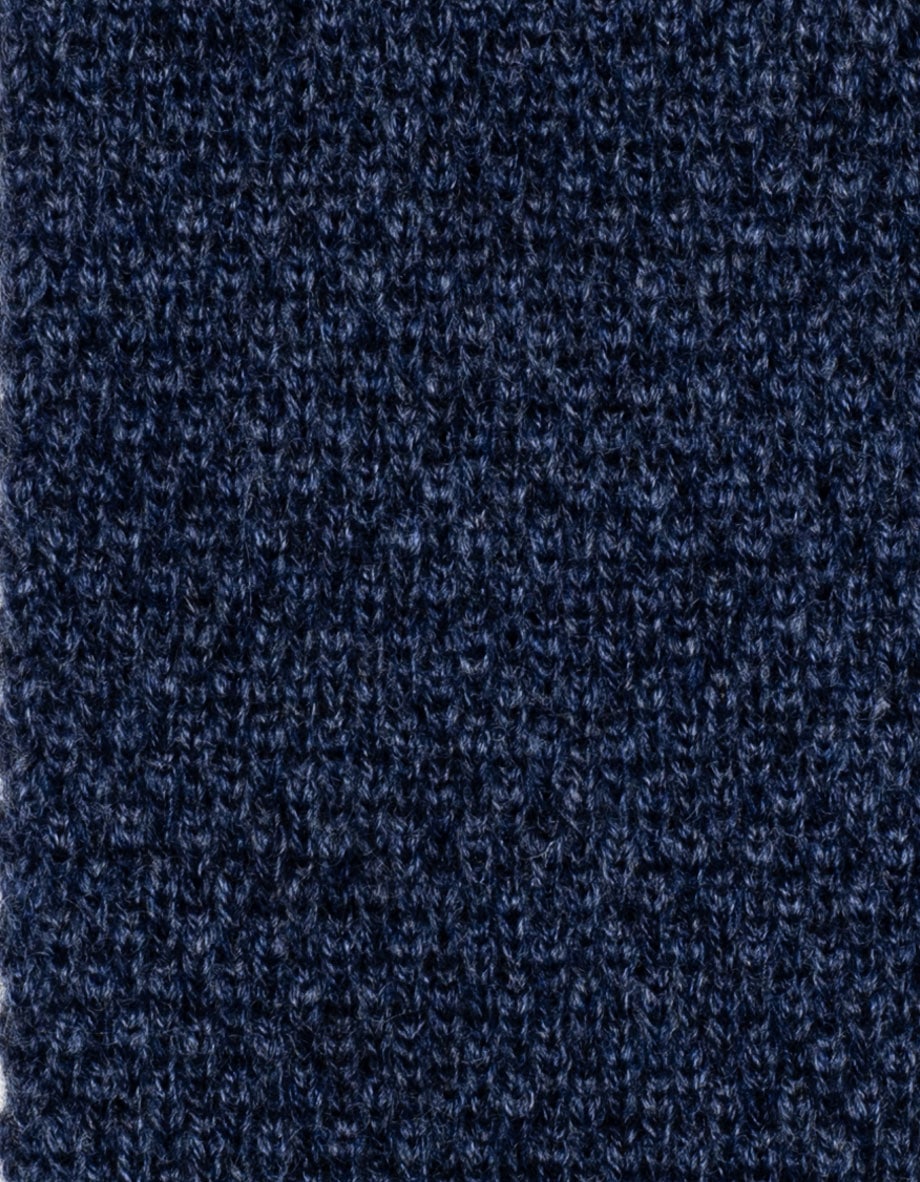 cravatta como punta quadra azzurro prussia 5