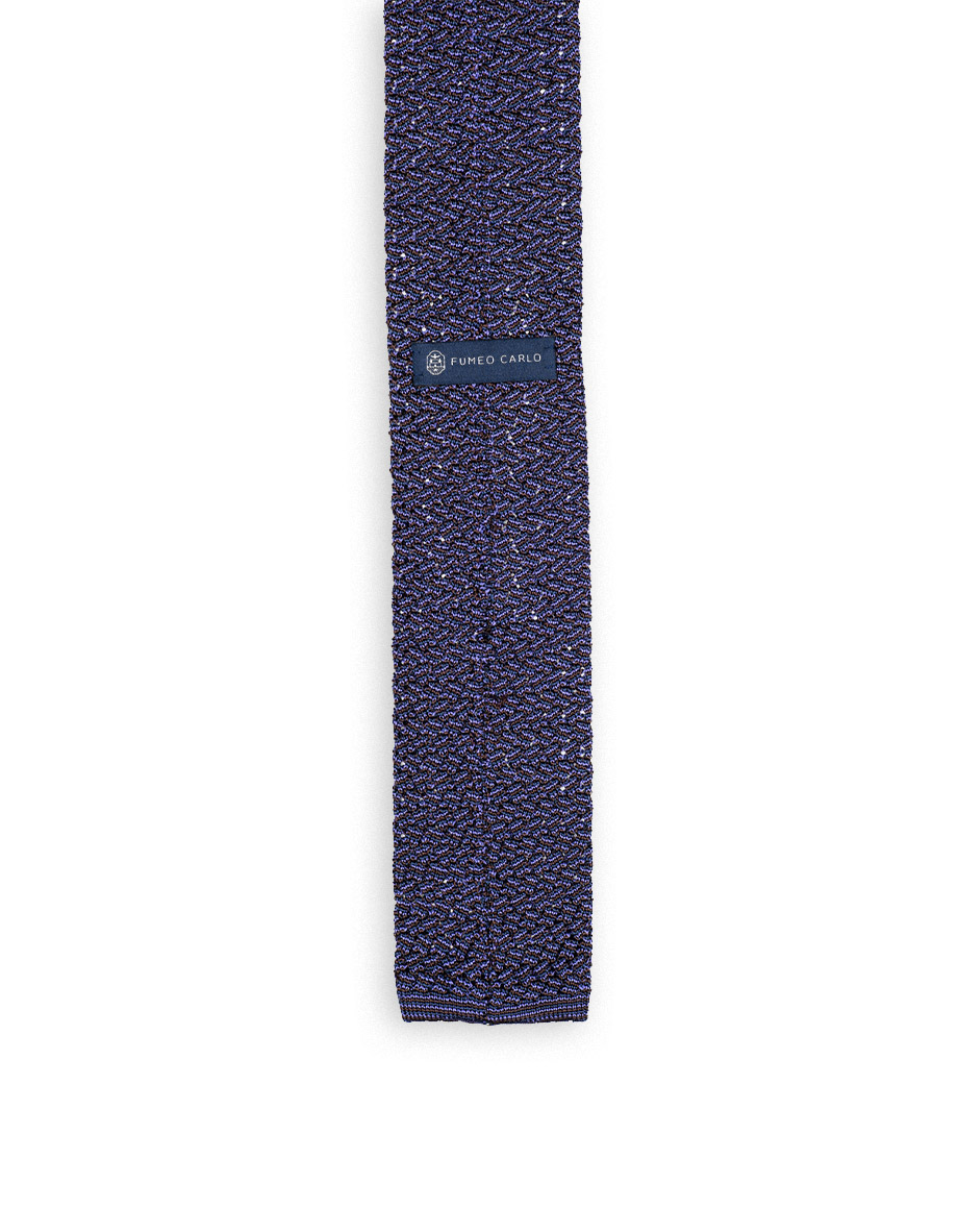 cravatta detroit 3 blu navy marrone lontra viola lavanda 2