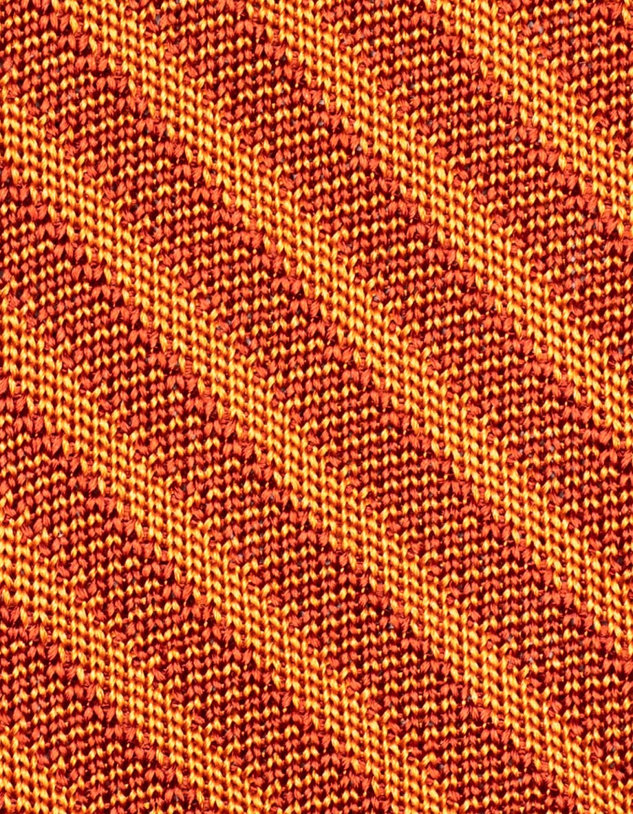 cravatta diagonale 5 5 arancio arancio bruciato 5