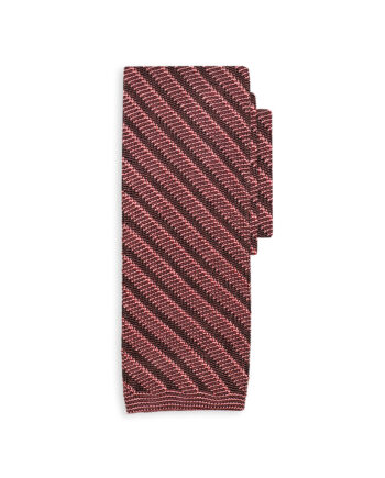 cravatta diagonale 5 5 marrone lontra rosa mauve 0