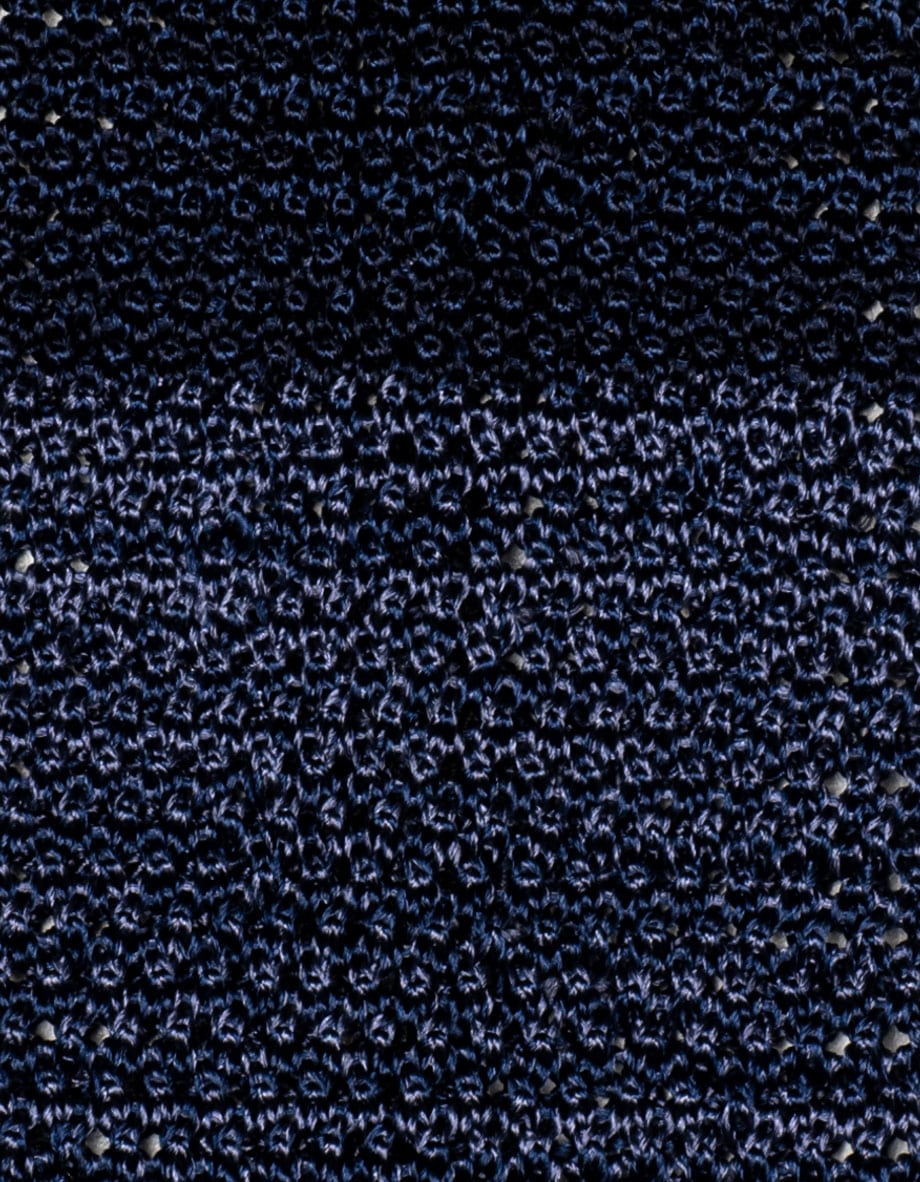 cravatta epsylon grana di riso blu marine blu navy carta da zucchero 5