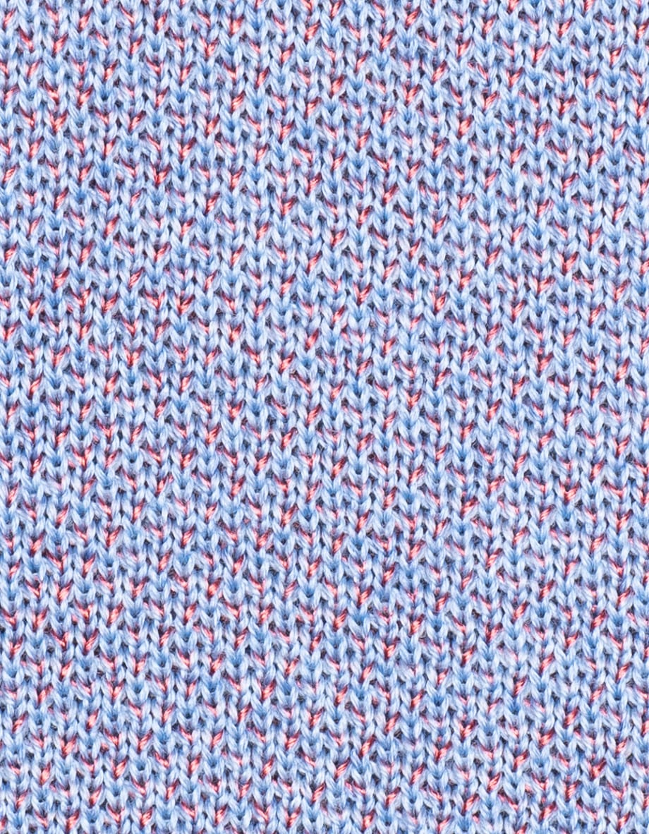 cravatta filo seta azzurro river rosa mauve 5