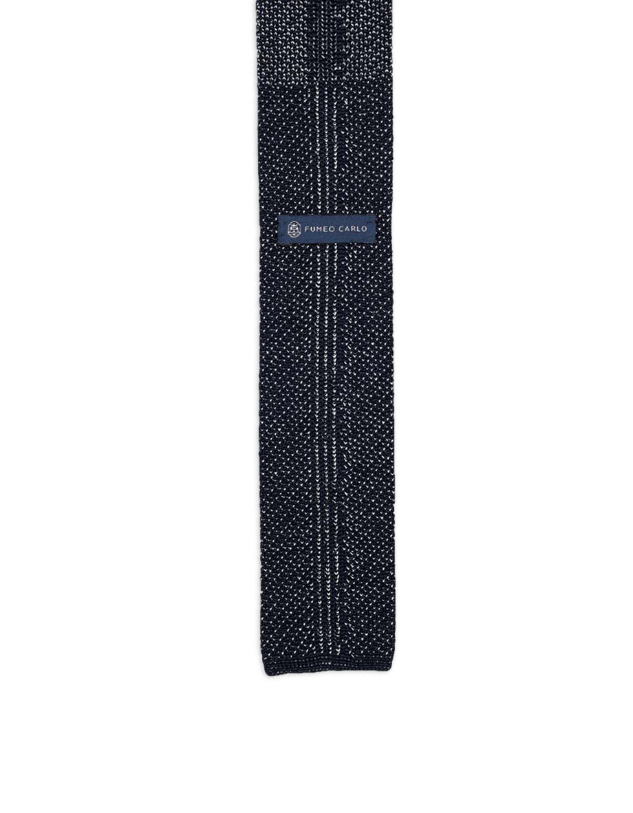 cravatta filo seta blu marine grigio perla 2
