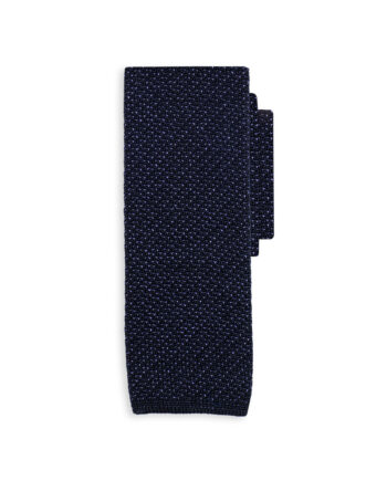 cravatta filo seta blu navy viola 0