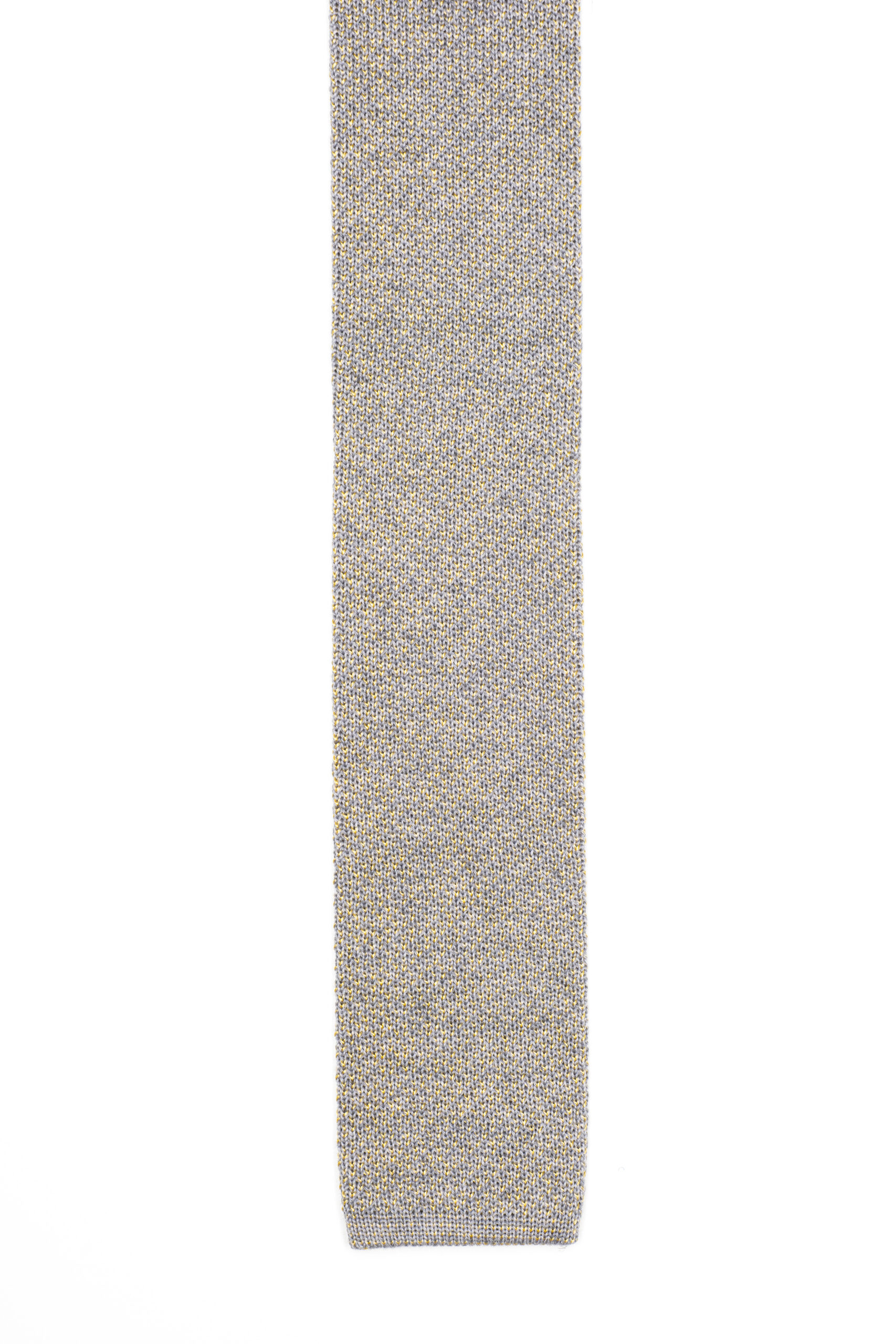 cravatta filo seta grigio beola giallo ginestra 1 scaled