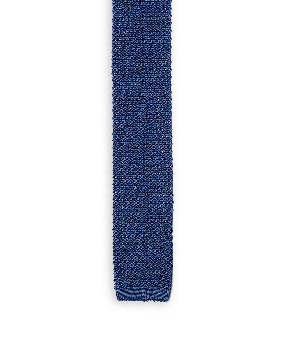 cravatta grana di riso quadrata azzurro lazulite 1