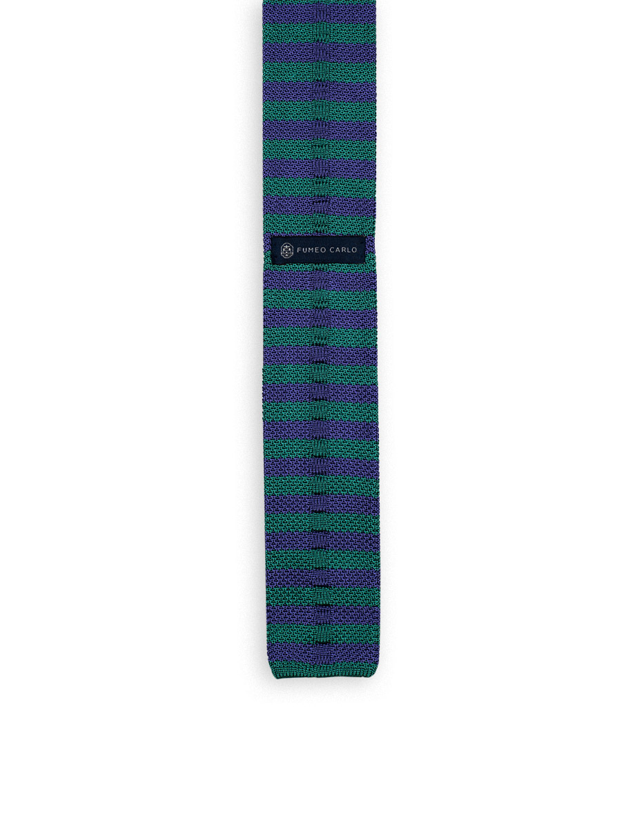 cravatta-papillo-riga-verde-smeraldo-viola-lavanda_2