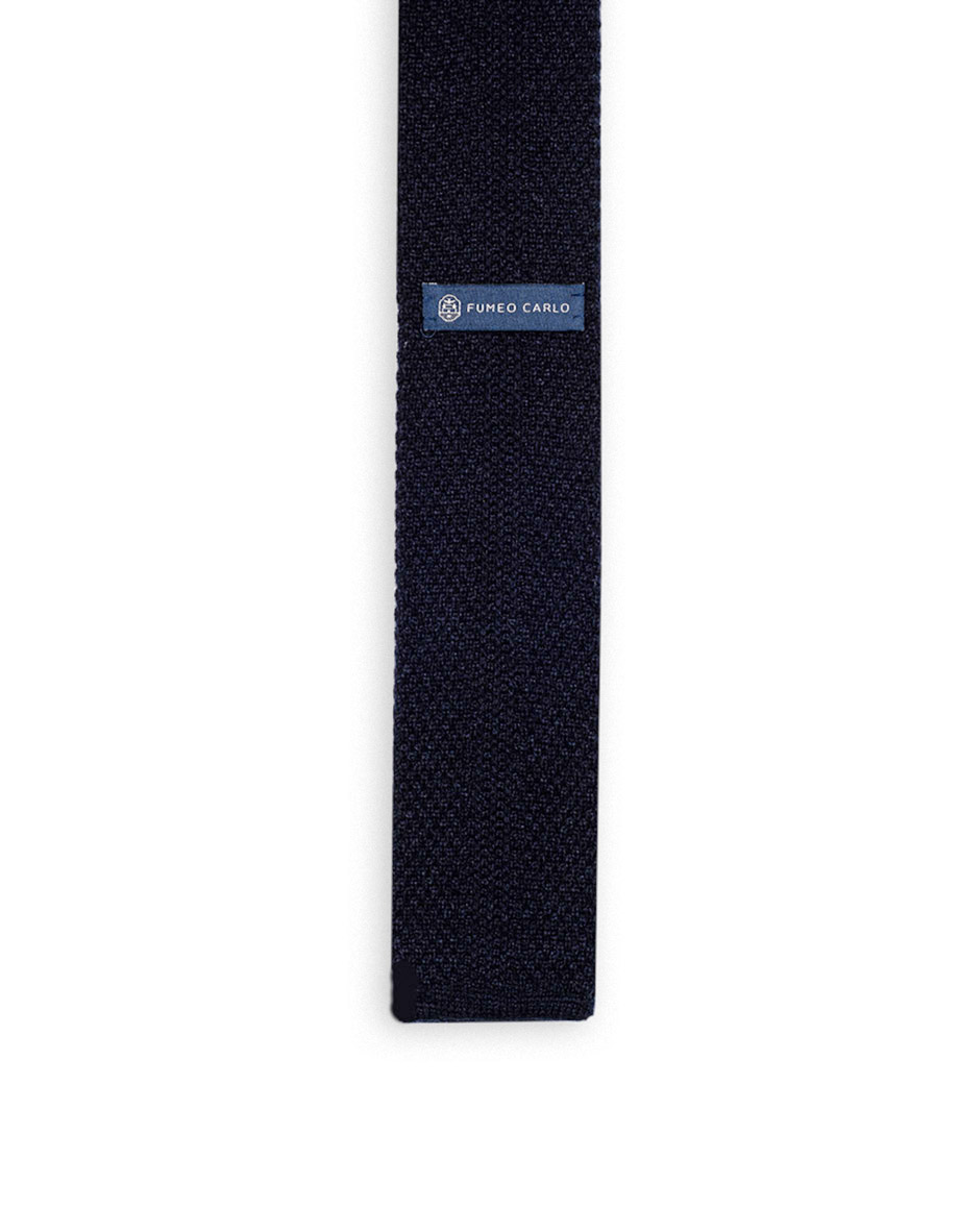 cravatta tamigi papillo 30 aghi blu marine 2