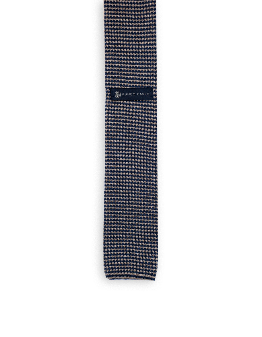 cravatta vessel papillo riga blu odissea beige acero 2