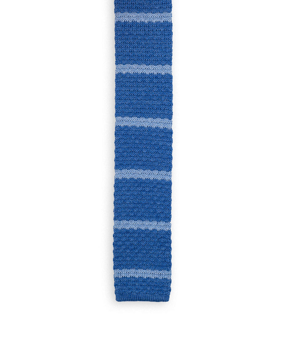 cravatta wool ladder azzurro cielo azzurro river 1