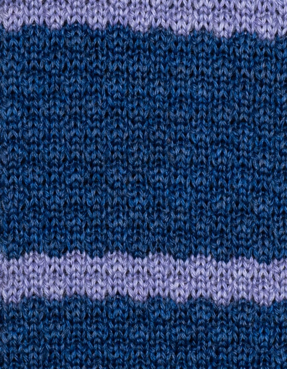 cravatta wool ladder blu jeans viola lavanda 5