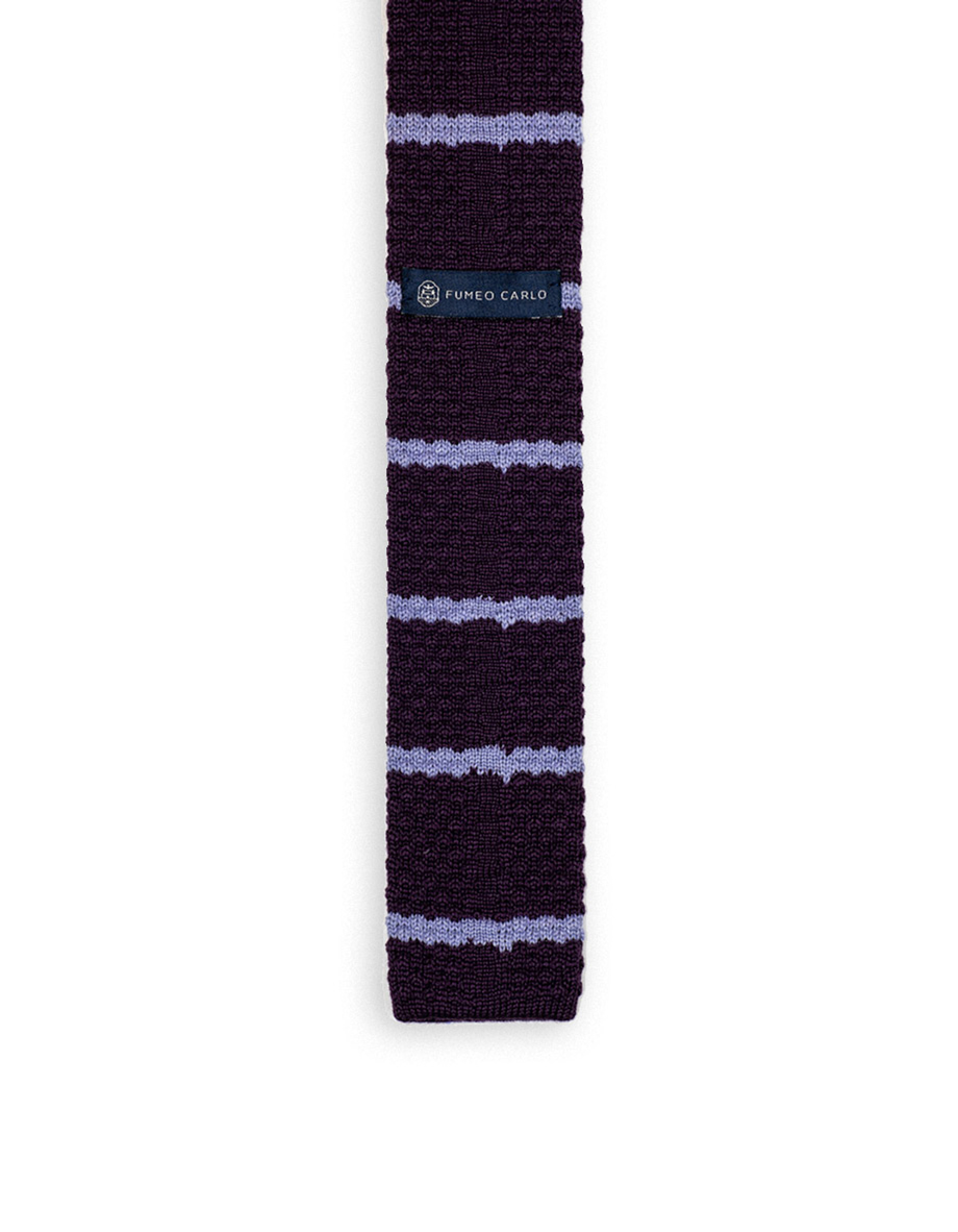 cravatta wool ladder viola mora viola lavanda 2