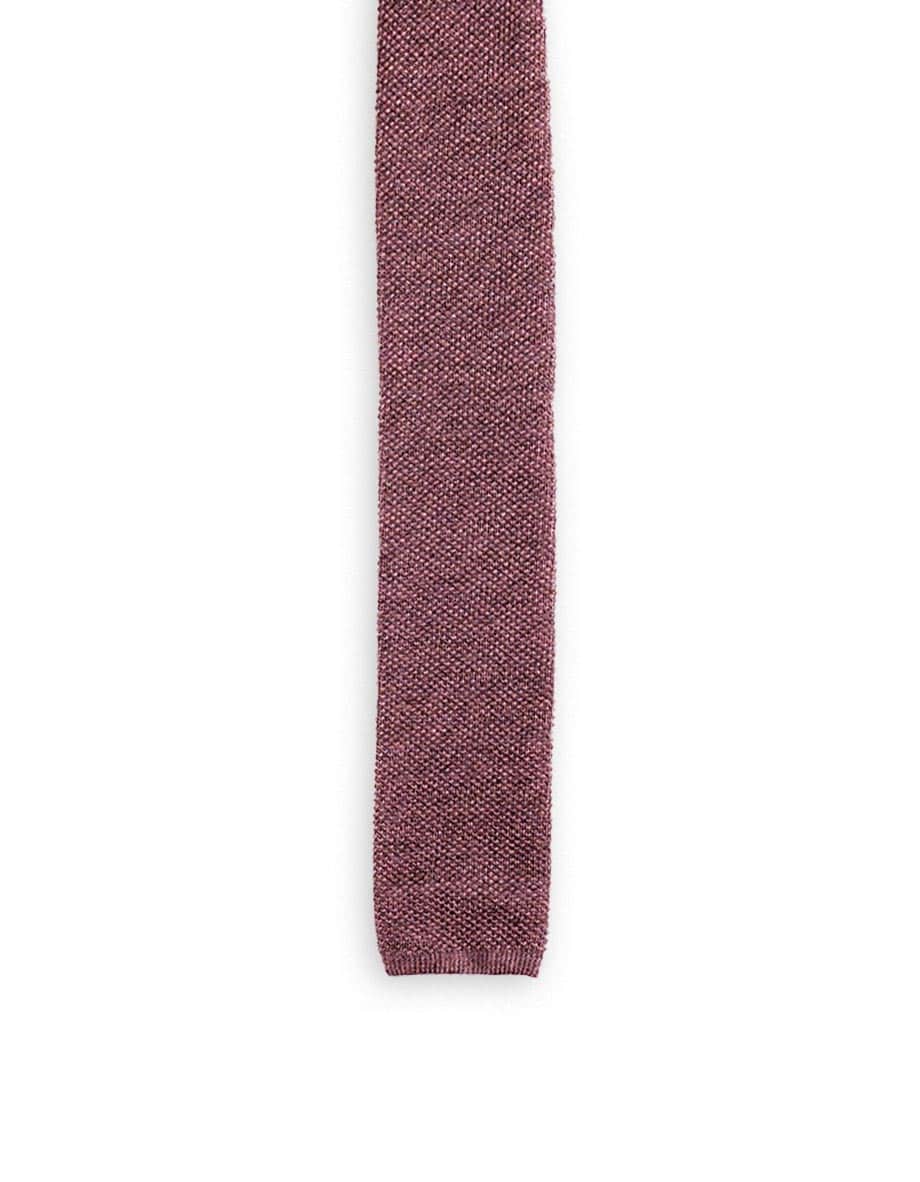 cravatta tencal rosa amaranto papillo punta quadra 0