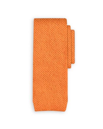 cravatte luis arancione asco papillo punta quadra 3 1