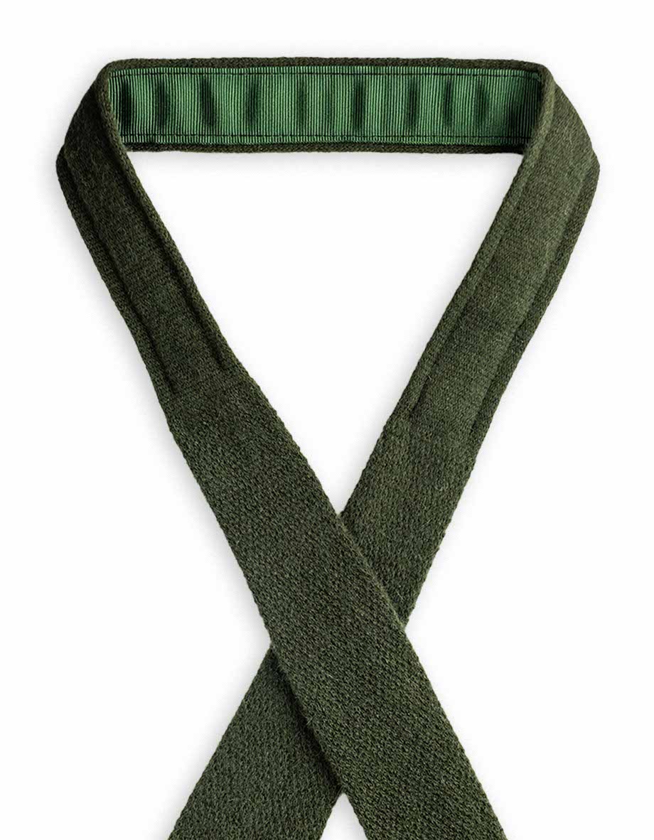 cravatte luis verde pino papillo punta quadra 2 1